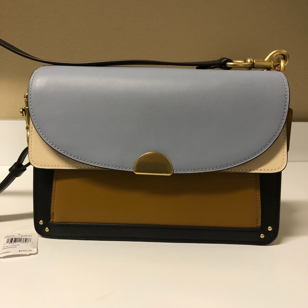 Coach Colorblock Dreamer Shoulder Bag